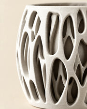 Drip Lattice Planter – close-up of the printed texture