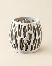 Drip Lattice Planter – three-quarter studio view