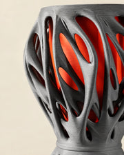 Ember Web Planter – close-up of the printed texture