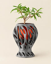 Ember Web Planter – three-quarter studio view