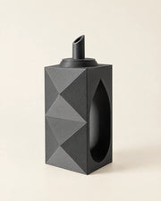 Facet Block Vase – three-quarter studio view