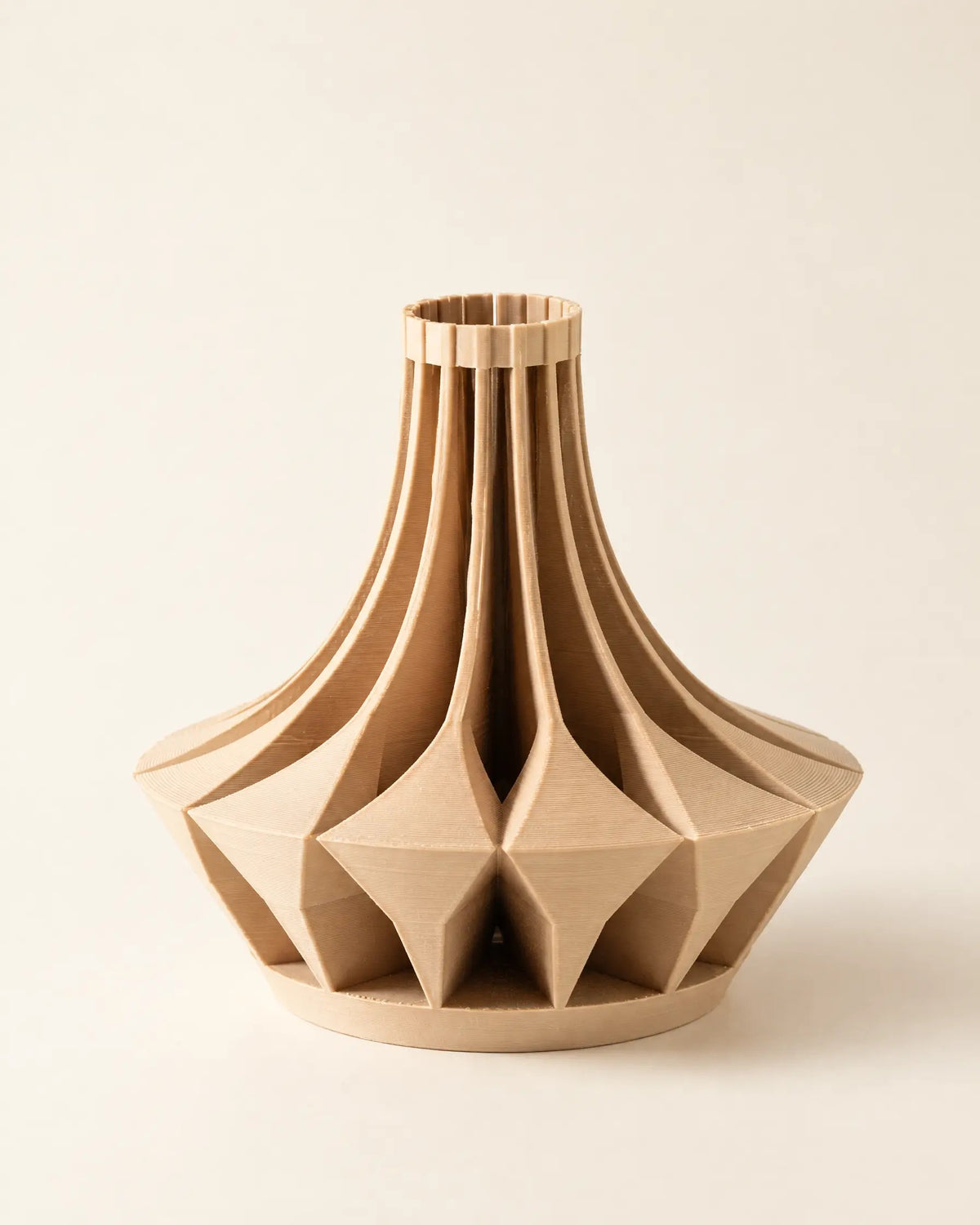 Facet Pedestal Vase