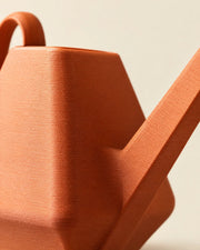Facet Watering Can – close-up of the printed texture