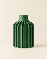 Fin Column Vase – front view