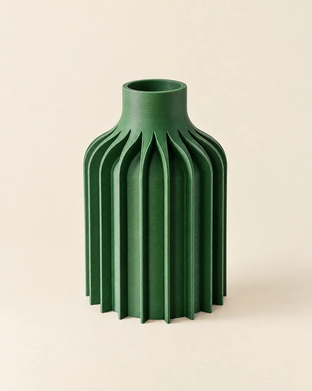 Fin Column Vase