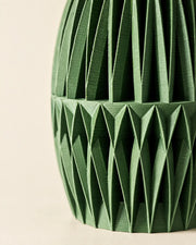 Fin Drum Vase – close-up of the printed texture