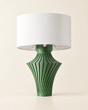 Fin Hourglass Table Lamp – front view