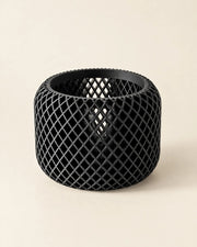 Fine Mesh Planter – three-quarter studio view