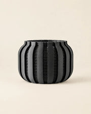 Fine Slat Orchid Planter – front view