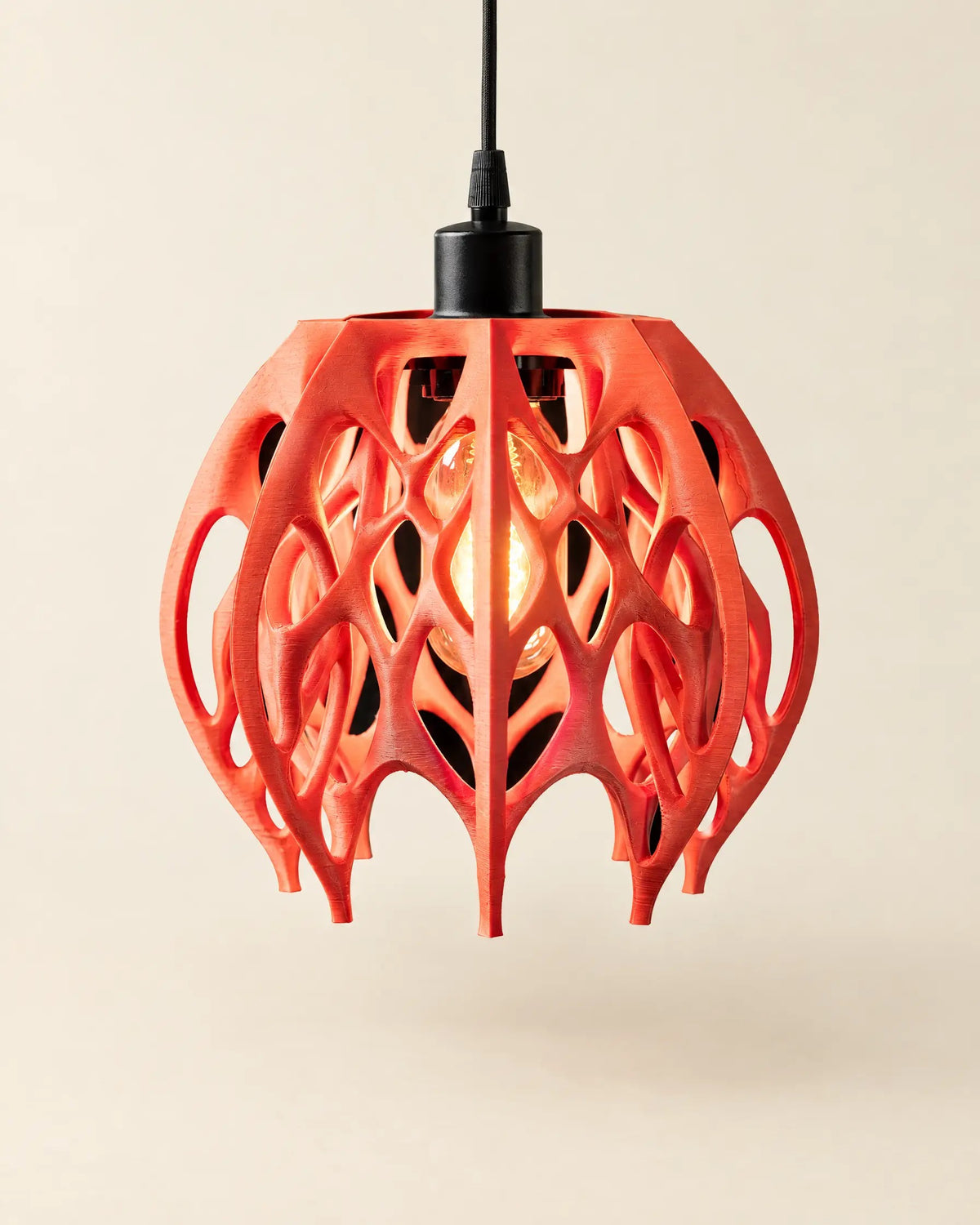 Flame Cage Pendant Light