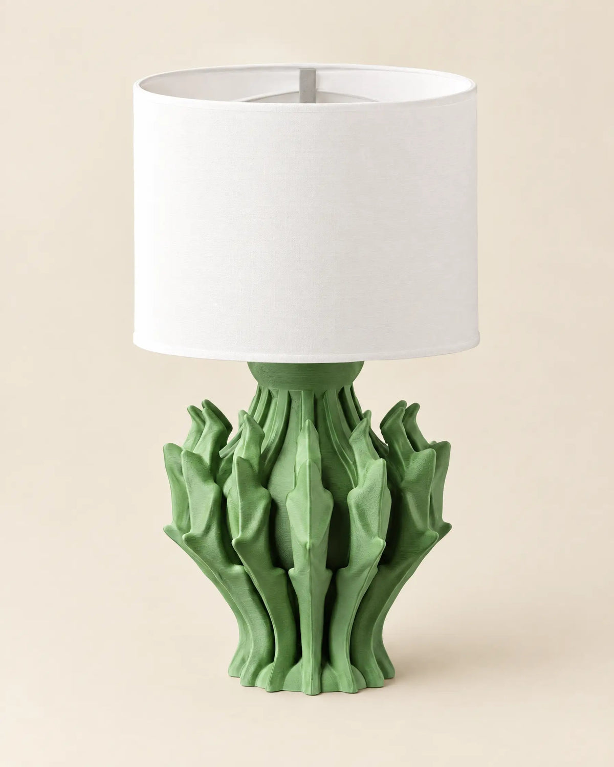 Flame Column Table Lamp