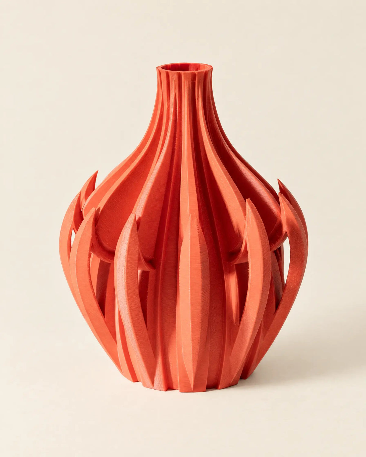 Flame Fin Vase