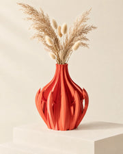 Flame Fin Vase – styled in use