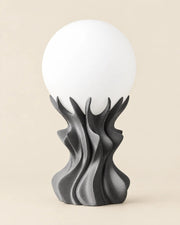 Flame Globe Table Lamp – front view