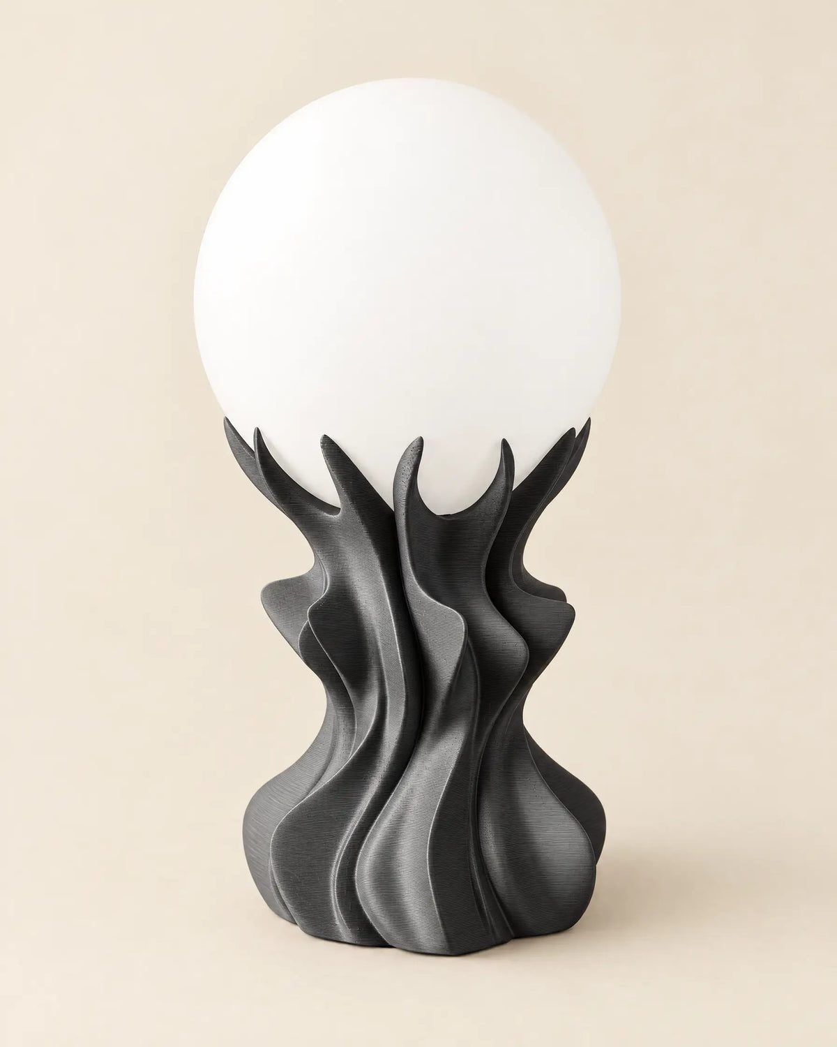 Flame Globe Table Lamp