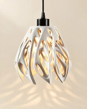 Flame Petal Pendant Light – styled in use