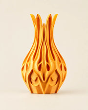 Flame Petal Vase – front view