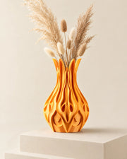 Flame Petal Vase – styled in use