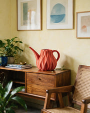 Flame Watering Can – styled on a console