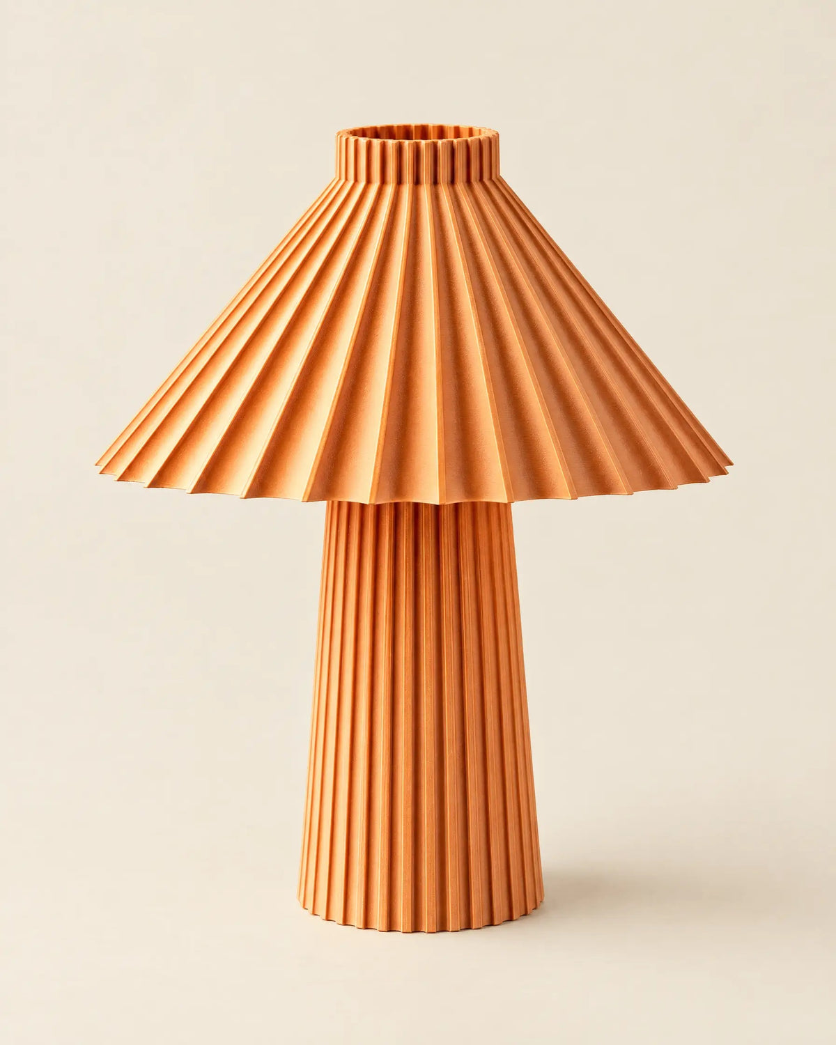 Flare Pleat Table Lamp
