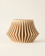 Flared Fin Planter – front view
