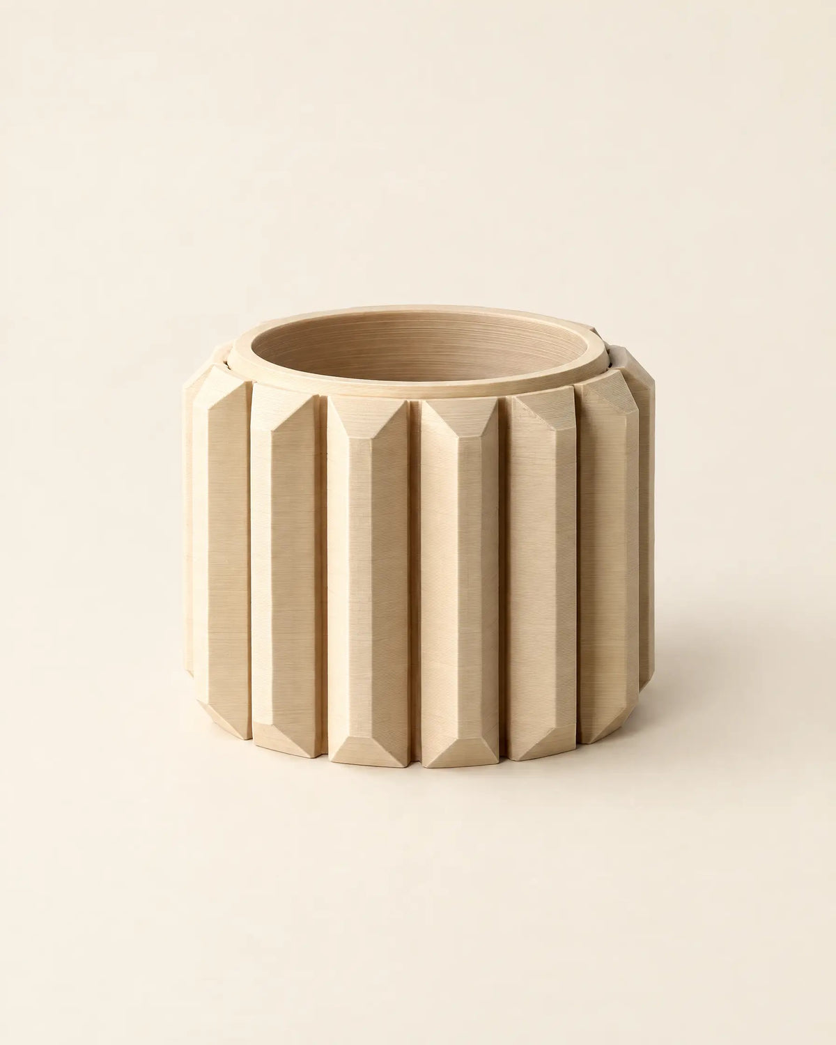 Fluted Drum Planter