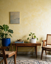 Fluted Taper Planter – styled on a console