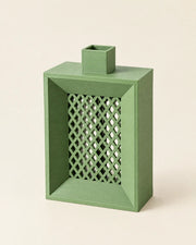 Frame Lattice Vase – three-quarter studio view