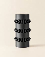 Gear Disc Vase – front view