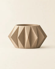 Gem Hex Planter – front view