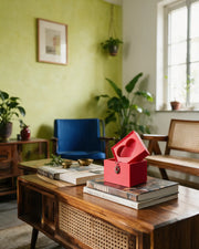Heart Jewellery Box – styled on a console