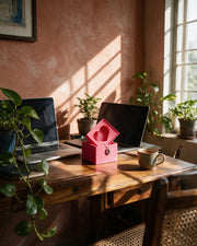 Heart Jewellery Box – on a work desk in morning sun