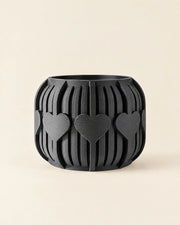 Heart Slat Planter – front view