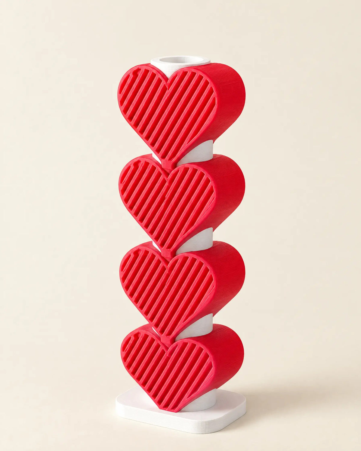 Heart Stack Vase