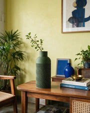 Herringbone Vase – styled on a console