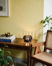 Hex Tealight Holder – styled on a console
