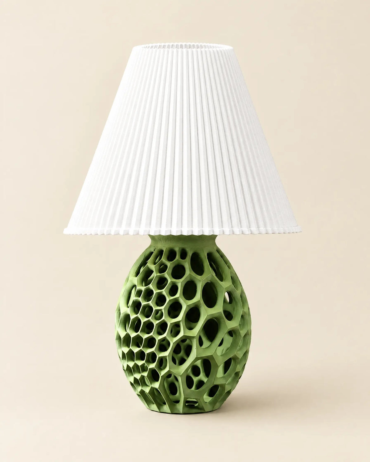Honeycomb Base Table Lamp