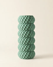 Honeycomb Cylinder Vase – front view