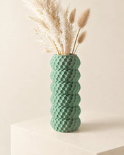 Honeycomb Cylinder Vase – styled in use