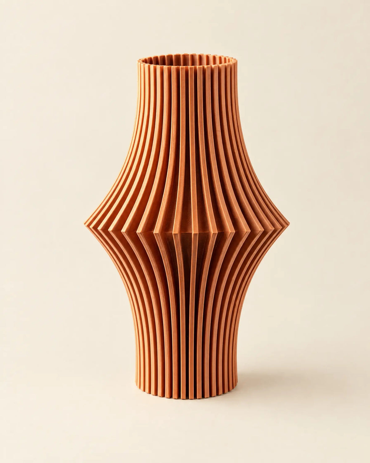 Hourglass Fin Vase