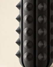 Knob Capsule Vase – close-up of the printed texture