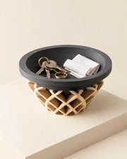Lattice Base Bowl – styled in use