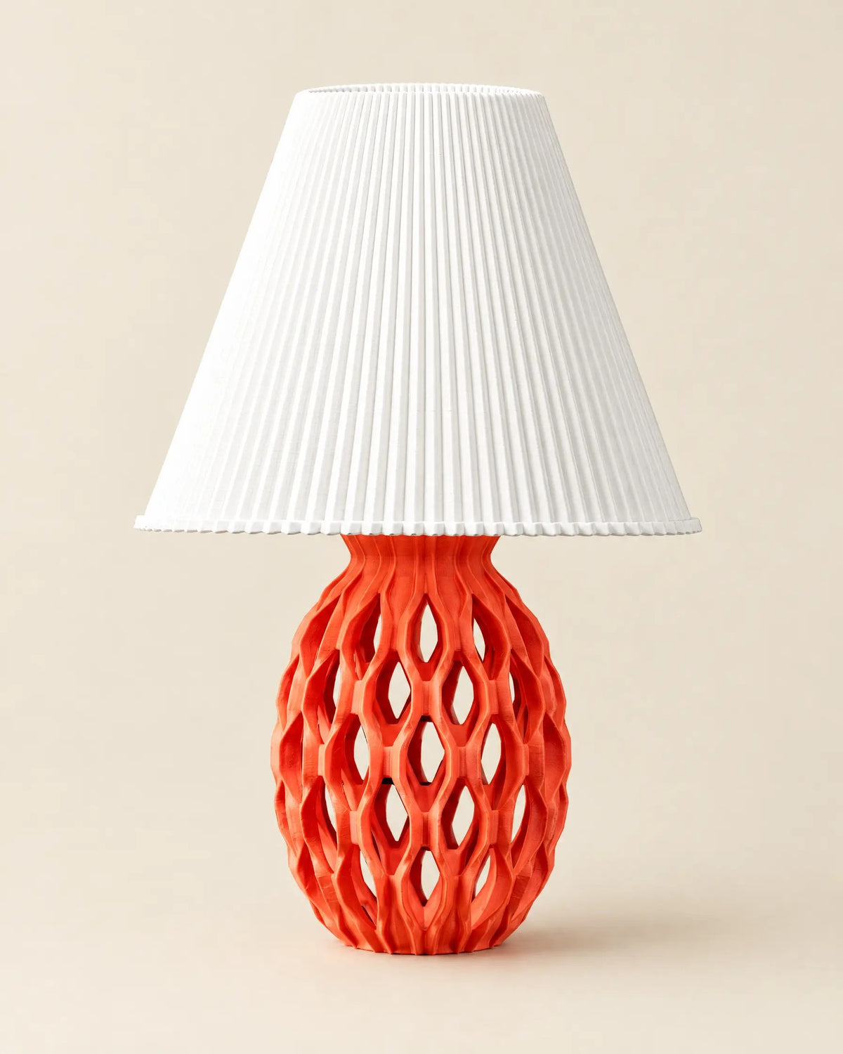 Lattice Base Table Lamp