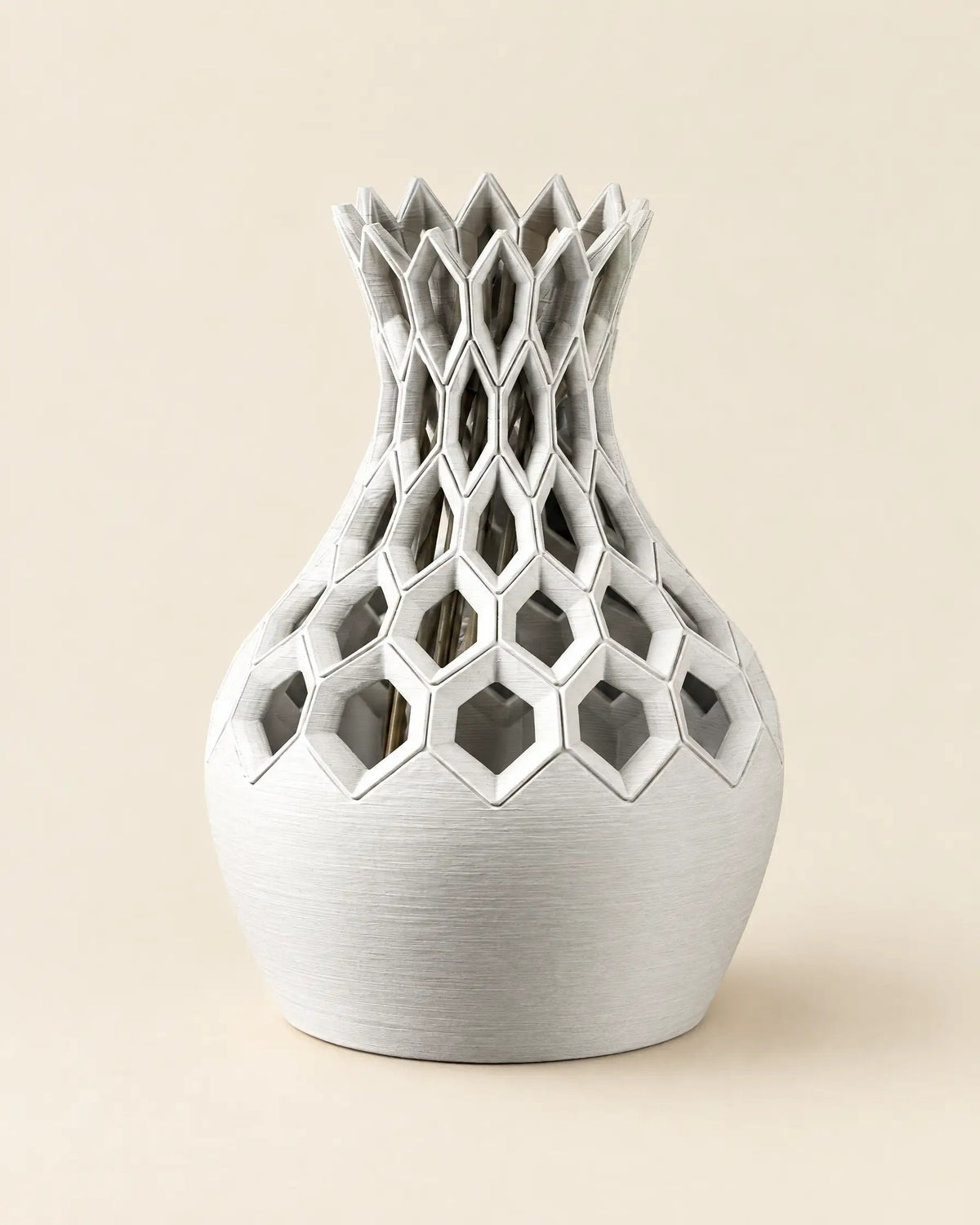 Lattice Bulb Vase