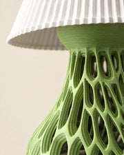 Lattice Cone Table Lamp – close-up of the printed texture
