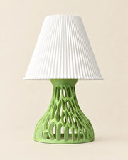 Lattice Cone Table Lamp – front view
