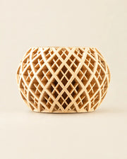 Lattice Globe Planter – front view
