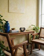Lattice Tealight Holder – styled on a console