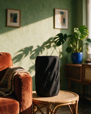 Lipa vase – on a side table at golden hour