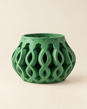 Loop Drop Planter – three-quarter studio view